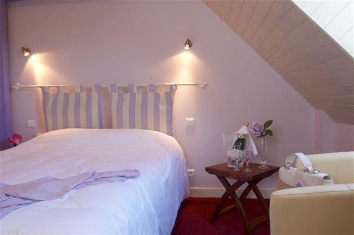 Zimmer mit Gartensblick im Hotel Belle-Vue Fouesnant