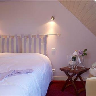 Zimmer mit Gartensblick im Hotel Belle-Vue Fouesnant